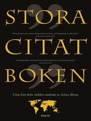 cover image of Stora citatboken